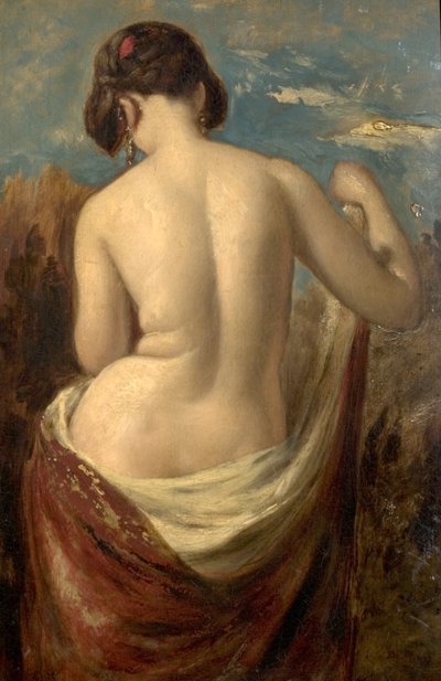 Studie einer halbnackten Figur von William Etty